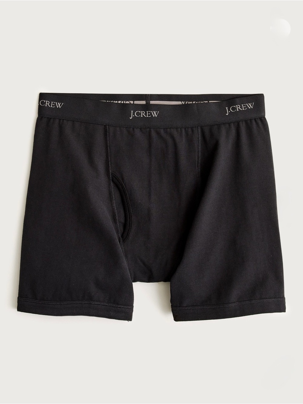 NWT J.Crew Stretch 4" Boxer Briefs - Black, Size XL